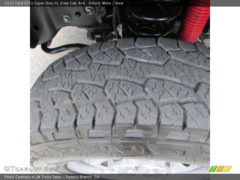 Oxford White / Steel 2013 Ford F250 Super Duty XL Crew Cab 4x4