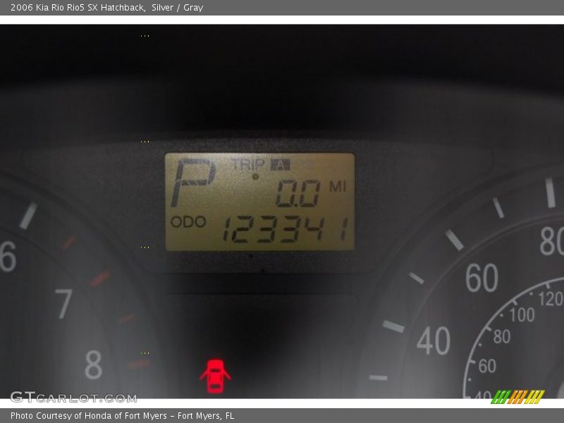 Silver / Gray 2006 Kia Rio Rio5 SX Hatchback