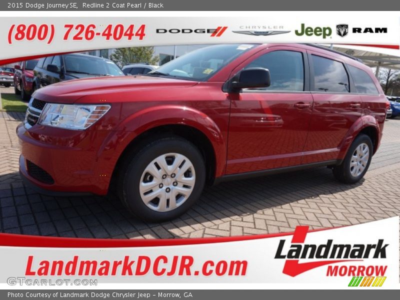 Redline 2 Coat Pearl / Black 2015 Dodge Journey SE