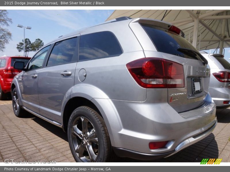 Billet Silver Metallic / Black 2015 Dodge Journey Crossroad