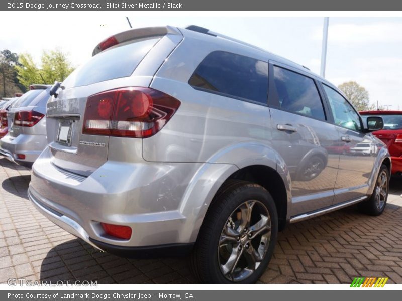 Billet Silver Metallic / Black 2015 Dodge Journey Crossroad