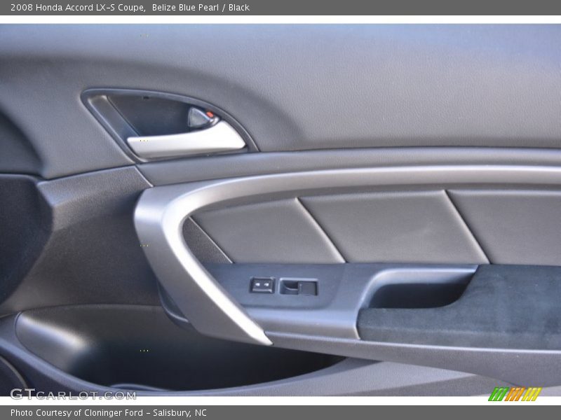Belize Blue Pearl / Black 2008 Honda Accord LX-S Coupe