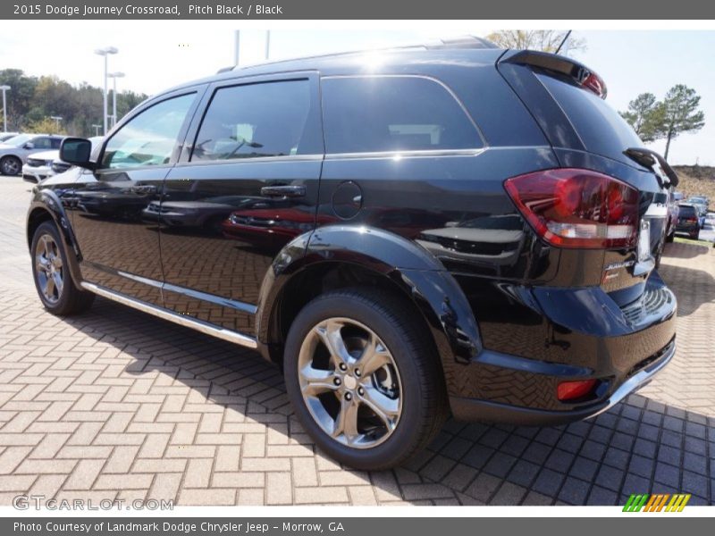 Pitch Black / Black 2015 Dodge Journey Crossroad