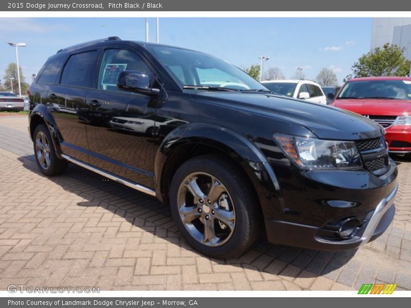 Pitch Black / Black 2015 Dodge Journey Crossroad