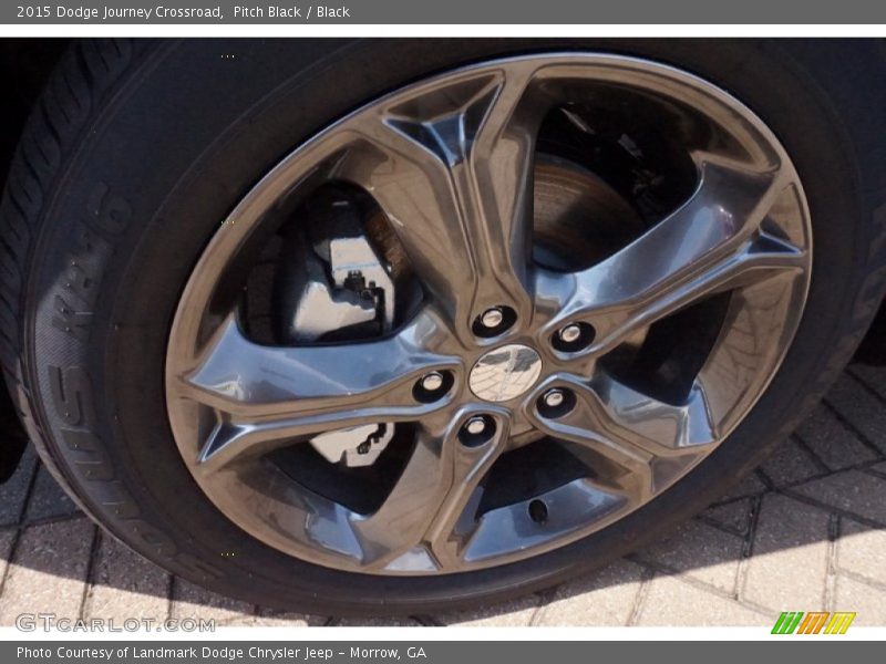 Pitch Black / Black 2015 Dodge Journey Crossroad