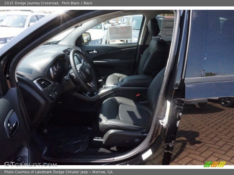 Pitch Black / Black 2015 Dodge Journey Crossroad