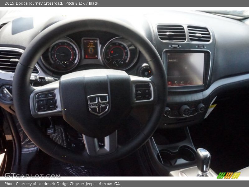 Pitch Black / Black 2015 Dodge Journey Crossroad