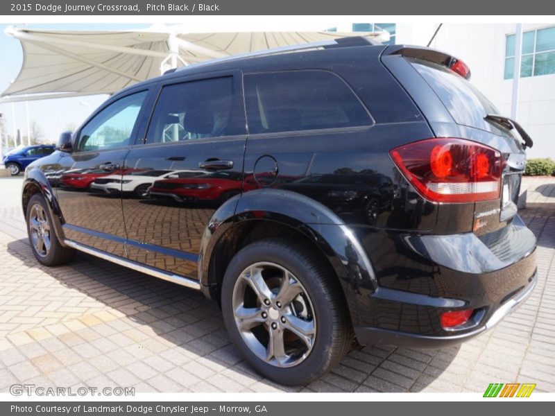 Pitch Black / Black 2015 Dodge Journey Crossroad