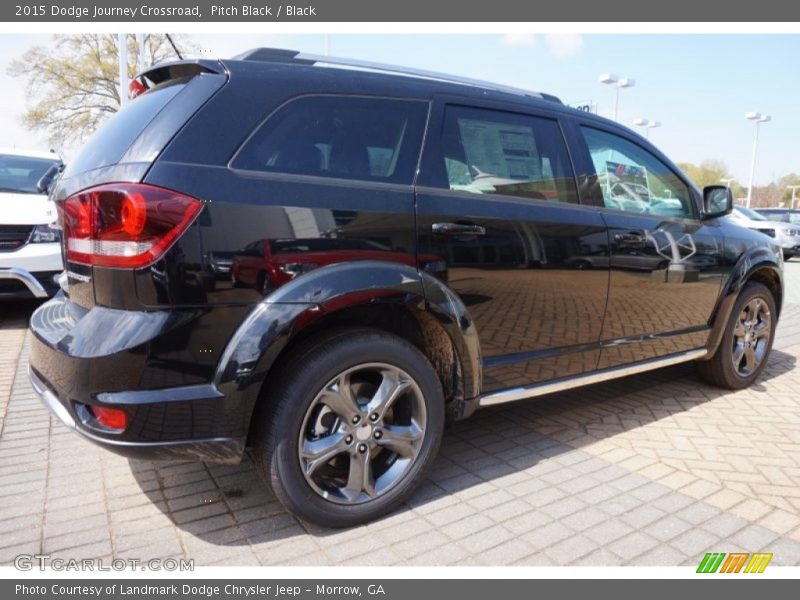 Pitch Black / Black 2015 Dodge Journey Crossroad