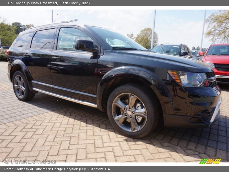 Pitch Black / Black 2015 Dodge Journey Crossroad