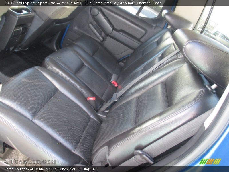 Blue Flame Metallic / Adrenalin Charcoal Black 2010 Ford Explorer Sport Trac Adrenalin AWD