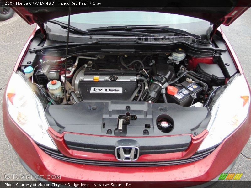  2007 CR-V LX 4WD Engine - 2.4 Liter DOHC 16-Valve i-VTEC 4 Cylinder
