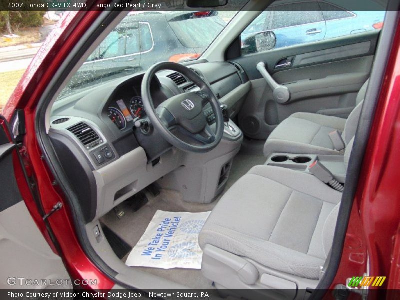  2007 CR-V LX 4WD Gray Interior
