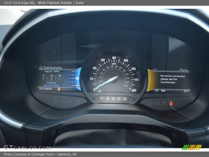  2015 Edge SEL SEL Gauges