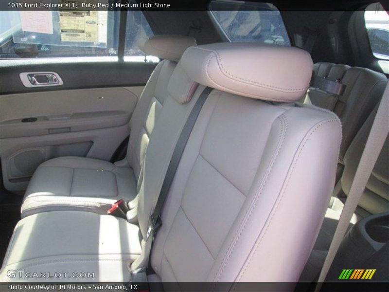 Ruby Red / Medium Light Stone 2015 Ford Explorer XLT