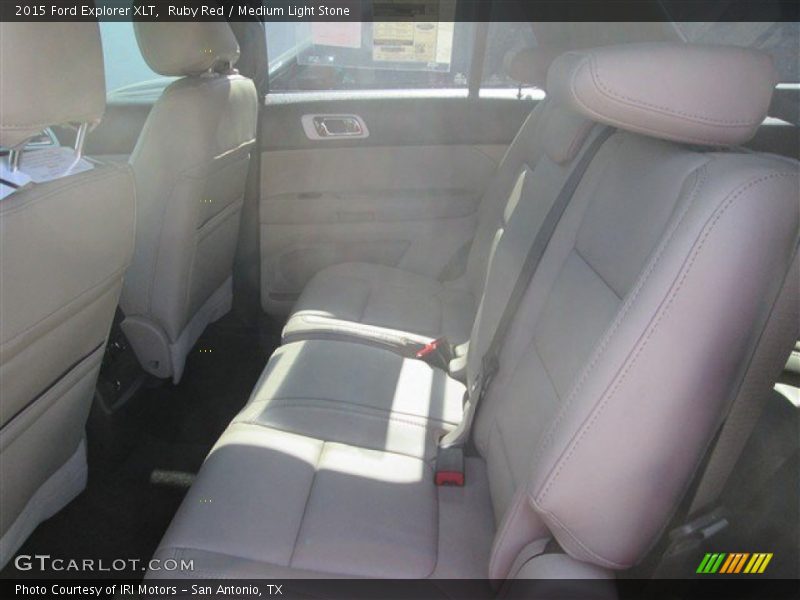 Ruby Red / Medium Light Stone 2015 Ford Explorer XLT