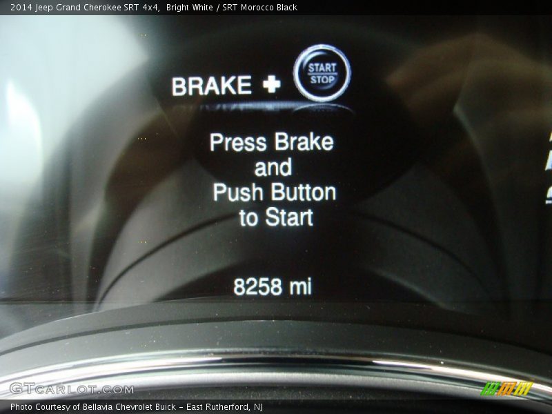 Bright White / SRT Morocco Black 2014 Jeep Grand Cherokee SRT 4x4