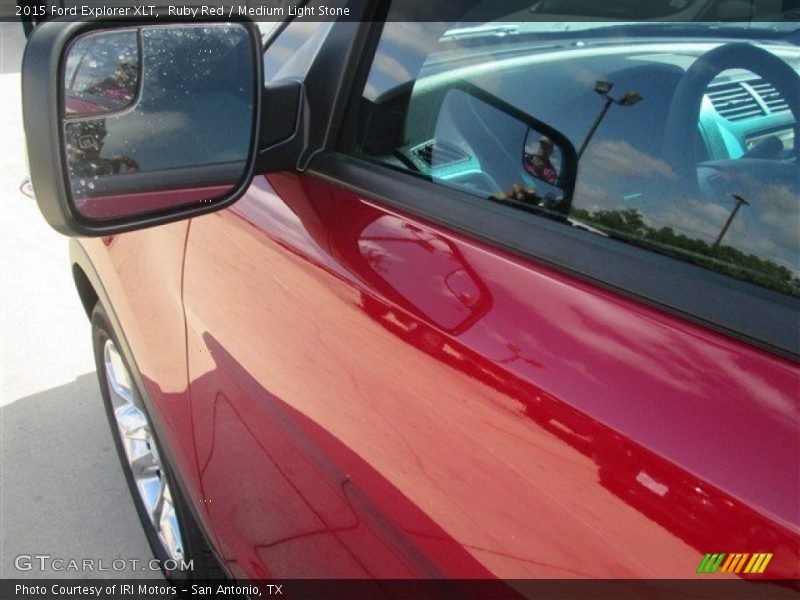 Ruby Red / Medium Light Stone 2015 Ford Explorer XLT
