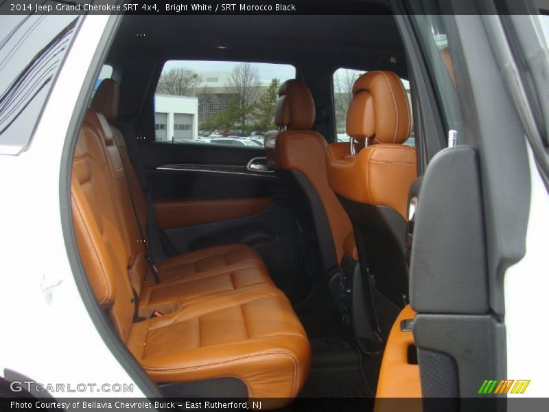 Bright White / SRT Morocco Black 2014 Jeep Grand Cherokee SRT 4x4