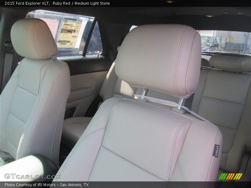 Ruby Red / Medium Light Stone 2015 Ford Explorer XLT