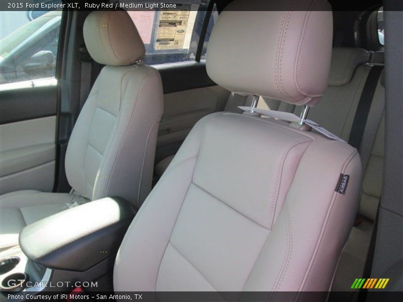Ruby Red / Medium Light Stone 2015 Ford Explorer XLT