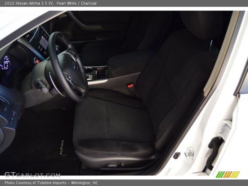 Pearl White / Charcoal 2013 Nissan Altima 3.5 SV