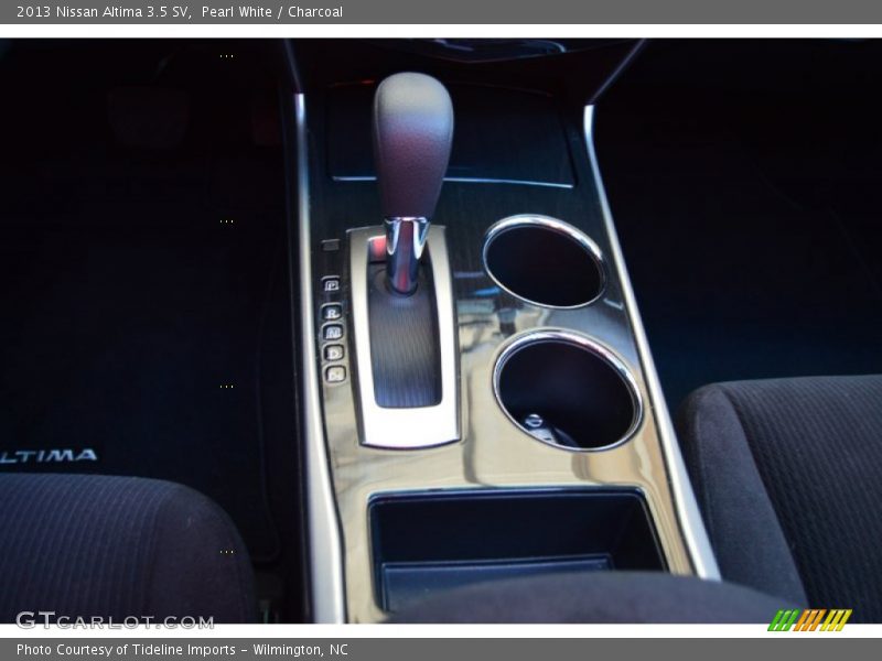 Pearl White / Charcoal 2013 Nissan Altima 3.5 SV