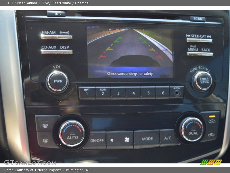 Pearl White / Charcoal 2013 Nissan Altima 3.5 SV