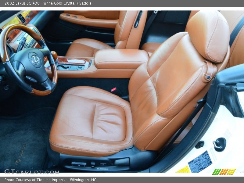  2002 SC 430 Saddle Interior