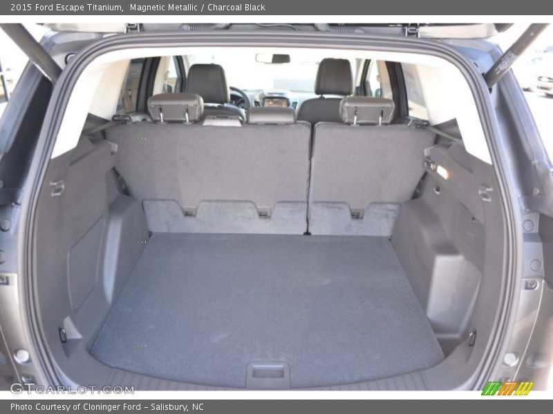 Magnetic Metallic / Charcoal Black 2015 Ford Escape Titanium