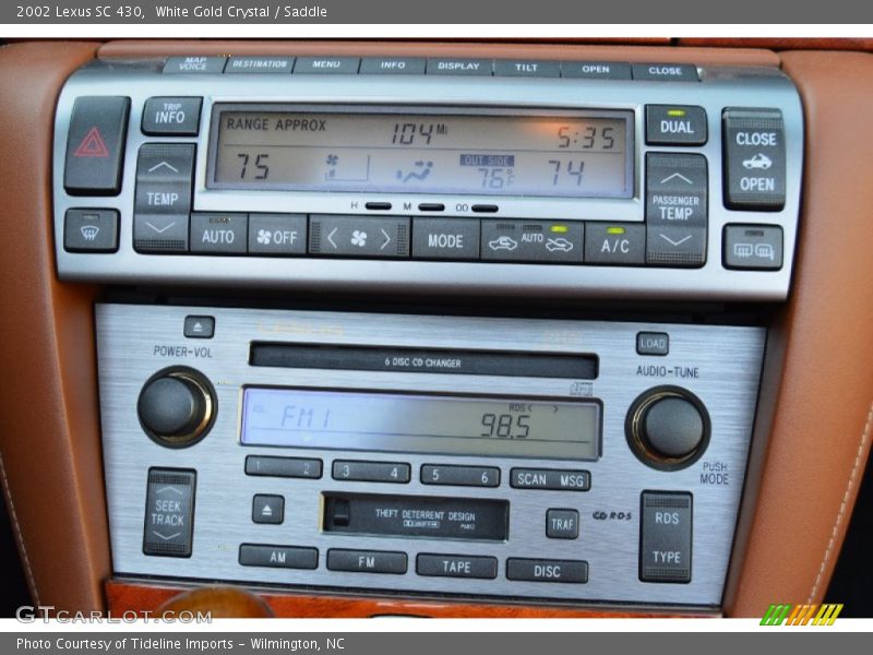 Controls of 2002 SC 430