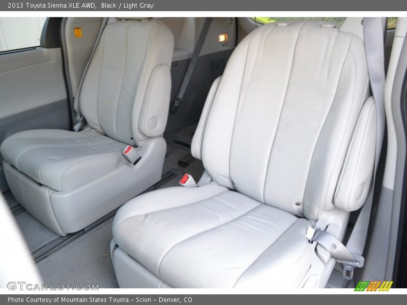 Black / Light Gray 2013 Toyota Sienna XLE AWD