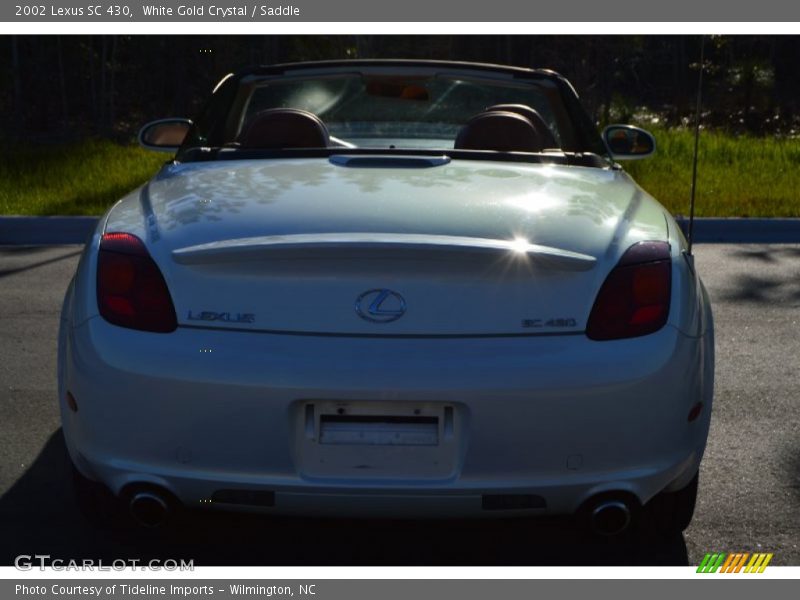 White Gold Crystal / Saddle 2002 Lexus SC 430