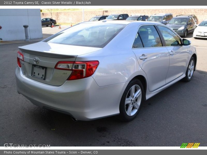 Classic Silver Metallic / Black/Ash 2012 Toyota Camry SE