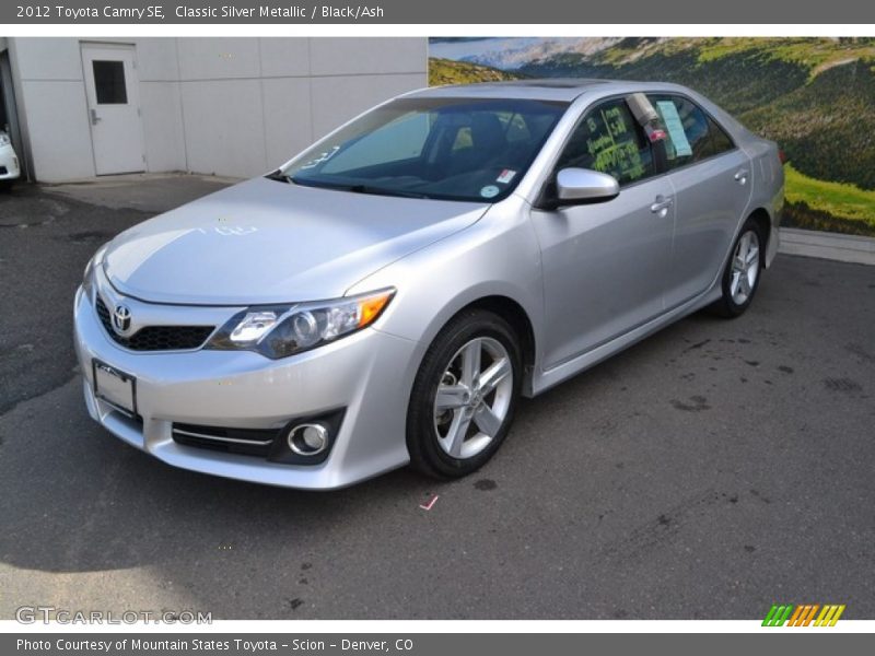 Classic Silver Metallic / Black/Ash 2012 Toyota Camry SE