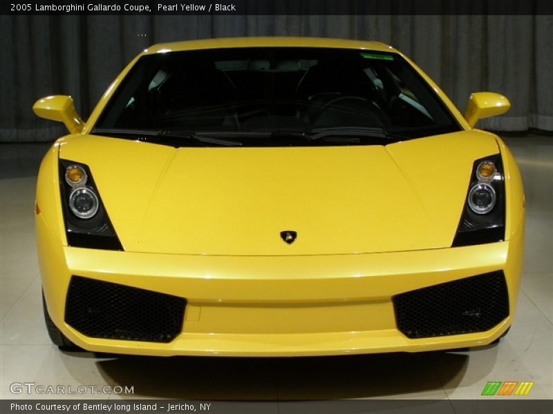 Pearl Yellow / Black 2005 Lamborghini Gallardo Coupe