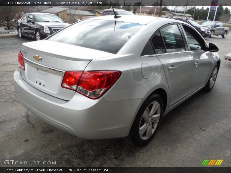 Silver Ice Metallic / Jet Black 2014 Chevrolet Cruze Diesel