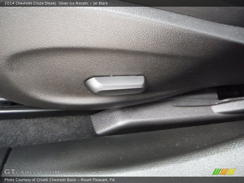 Silver Ice Metallic / Jet Black 2014 Chevrolet Cruze Diesel