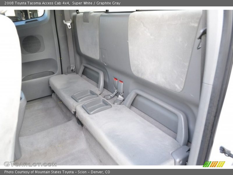 Super White / Graphite Gray 2008 Toyota Tacoma Access Cab 4x4