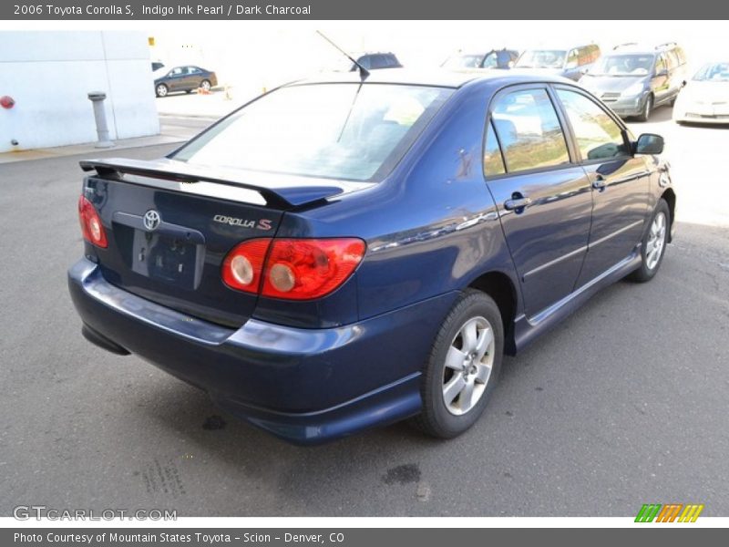 Indigo Ink Pearl / Dark Charcoal 2006 Toyota Corolla S