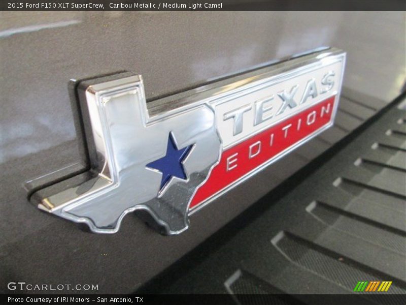 Caribou Metallic / Medium Light Camel 2015 Ford F150 XLT SuperCrew