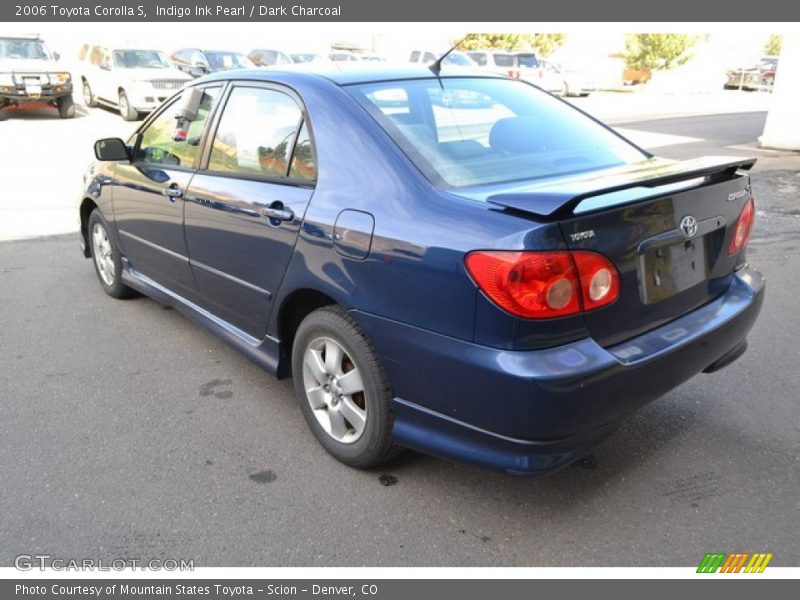Indigo Ink Pearl / Dark Charcoal 2006 Toyota Corolla S