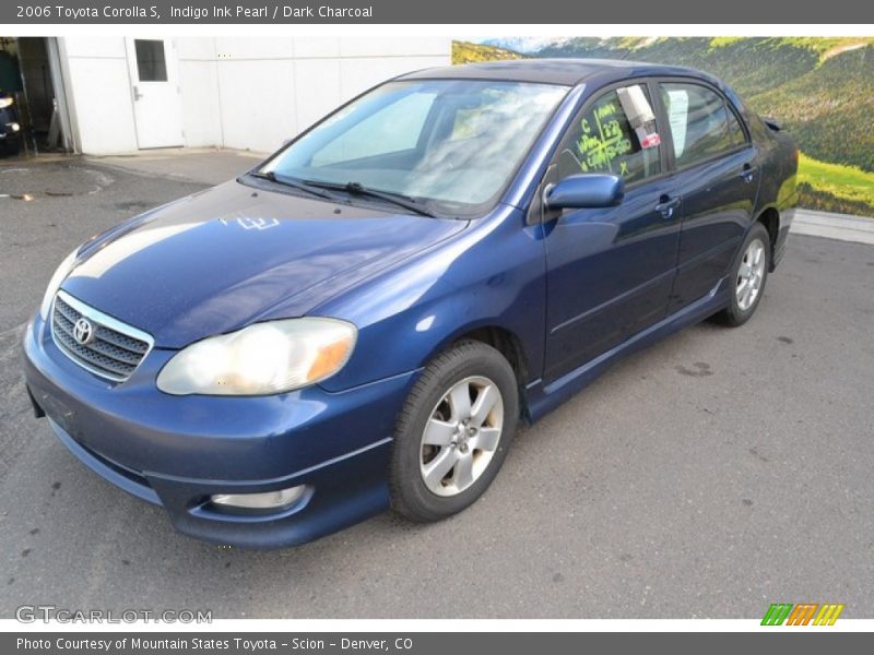 Indigo Ink Pearl / Dark Charcoal 2006 Toyota Corolla S