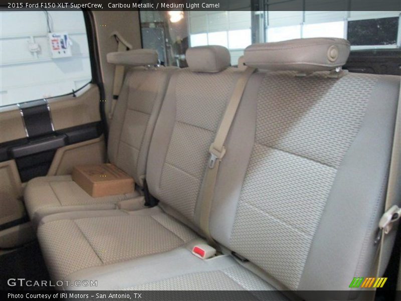Caribou Metallic / Medium Light Camel 2015 Ford F150 XLT SuperCrew