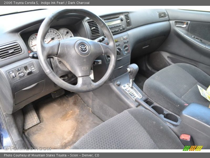 Indigo Ink Pearl / Dark Charcoal 2006 Toyota Corolla S