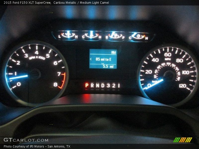 Caribou Metallic / Medium Light Camel 2015 Ford F150 XLT SuperCrew
