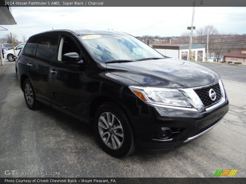 Super Black / Charcoal 2014 Nissan Pathfinder S AWD