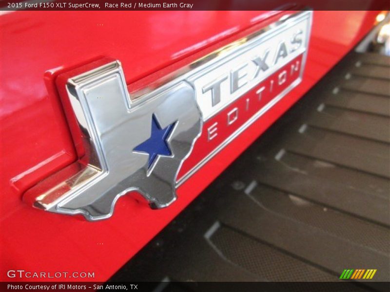 Race Red / Medium Earth Gray 2015 Ford F150 XLT SuperCrew