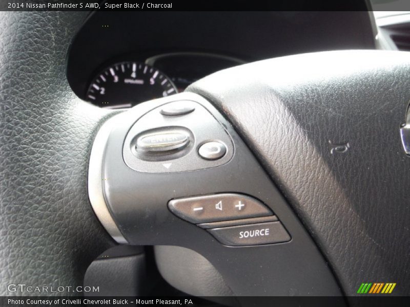 Super Black / Charcoal 2014 Nissan Pathfinder S AWD