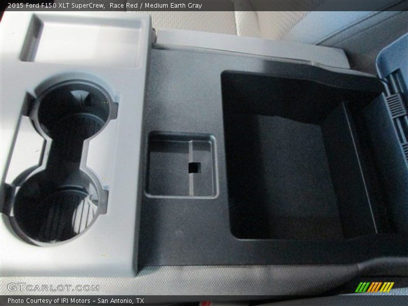 Race Red / Medium Earth Gray 2015 Ford F150 XLT SuperCrew